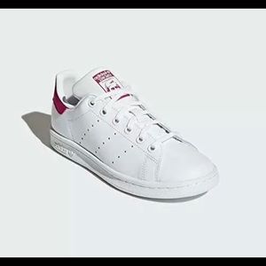 Adidas Stan Smith unisex white/magenta athletic